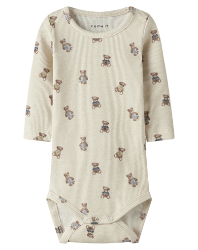 Name It - NBMDenkab Bodystocking - Peyote Melange